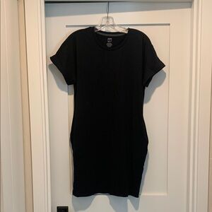 Classic Black Midi Dress